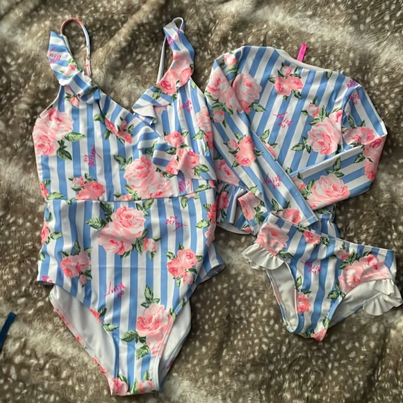 Betsey Johnson matching with mama swimsuits sz M and youth 6 - Picture 14 of 14